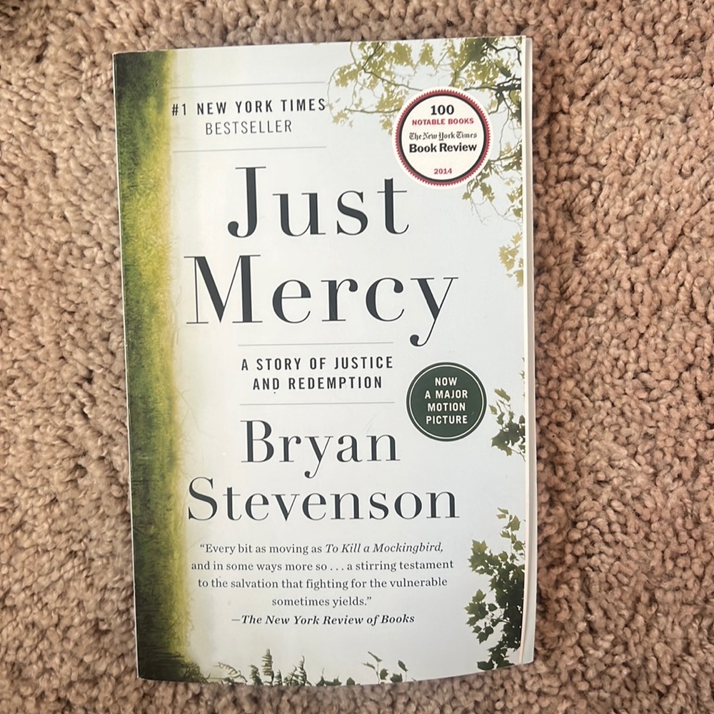 Just Mercy book for sale